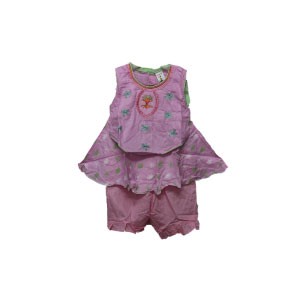 Baby Girl Cotton Sleeveless Dress