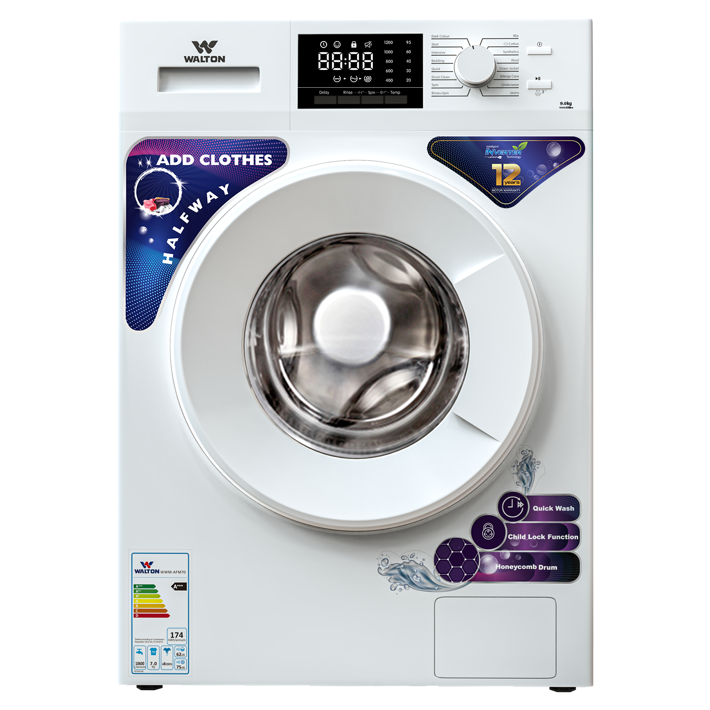 Walton Washing Machine (WWMAFM90) Get To Easy