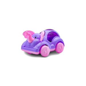 3D Elephant Light Car Toy