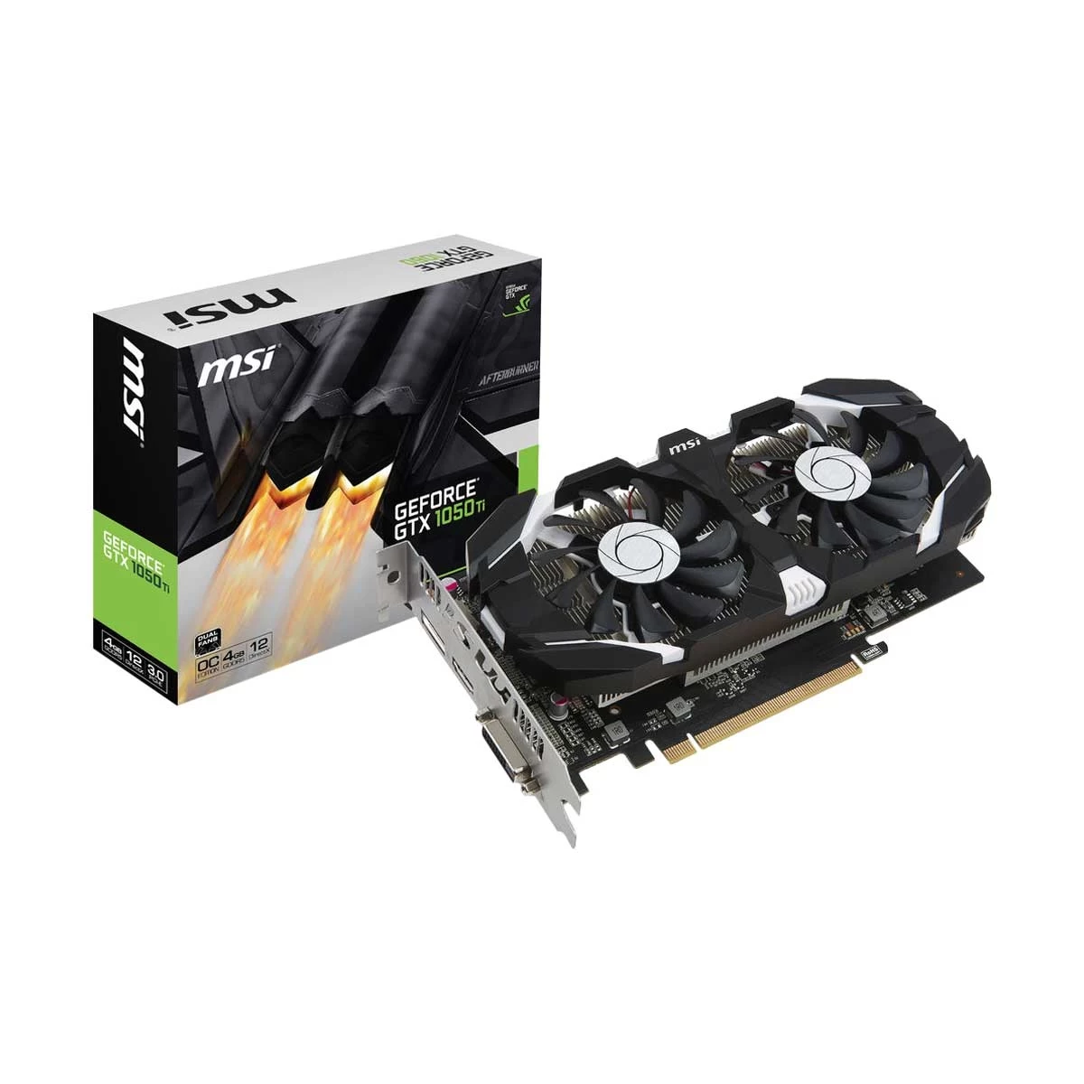 MSI GTX 1050Ti 4GTOC V1 4GB GDDR5 Graphics Card