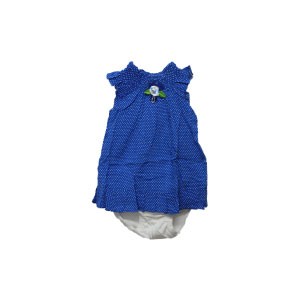 Baby Girls Ball Print Cotton Summer Dress