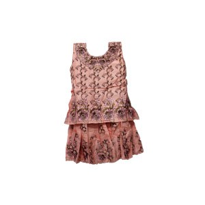PINK GORGEOUS EMBROIDERY WORK LEHENGA FOR GIRLS