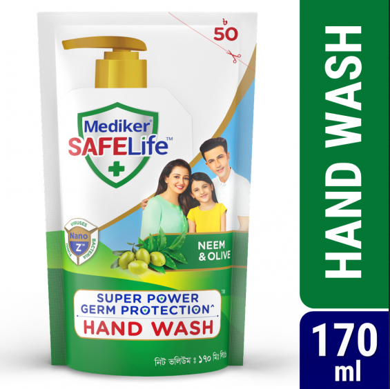 Mediker SafeLife Hand Wash Refill (170ml)