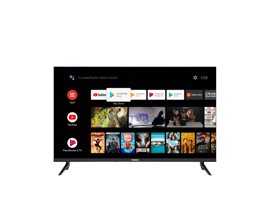 Vision 32 LED TV E20 Android Smart Infinity
