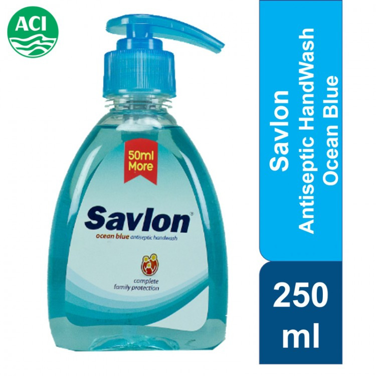 Savlon Hand Wash Ocean Blue(250ml)