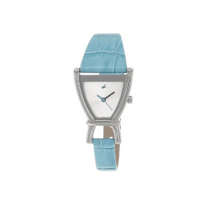 Fastrack Analog Silver Dial Women's Watch