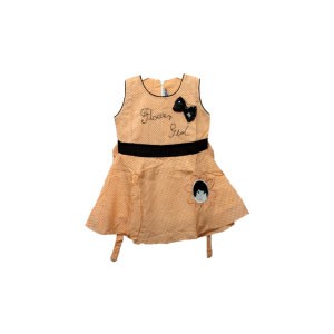 Baby Girl Summer Stylish Cotton Sleeve less Frock Soft
