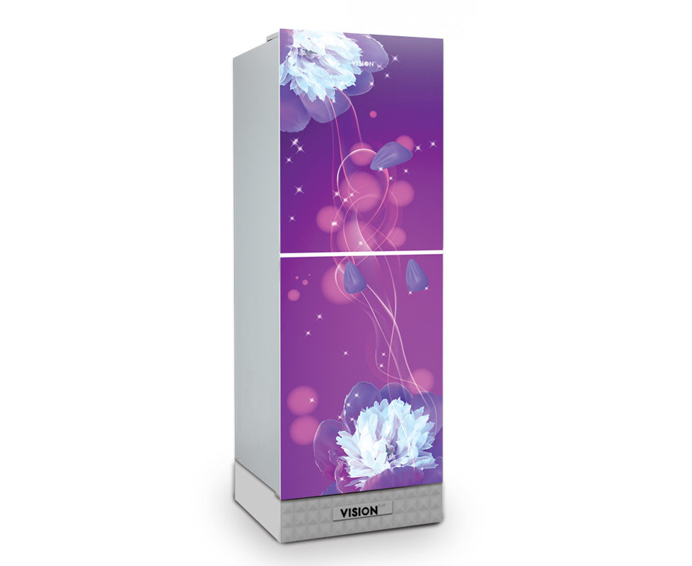 Vision GD Refrigerator RE-252L Purple Peony BM