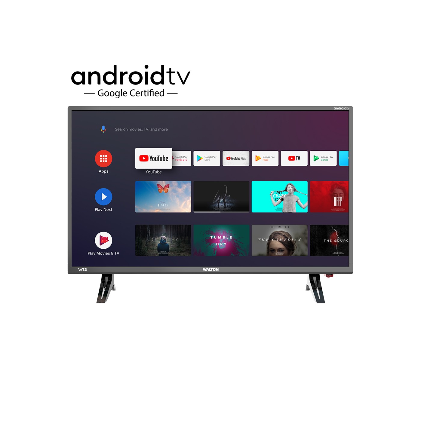 Walton HD ANDROID TV 32 Inch (W32D120HG3 )