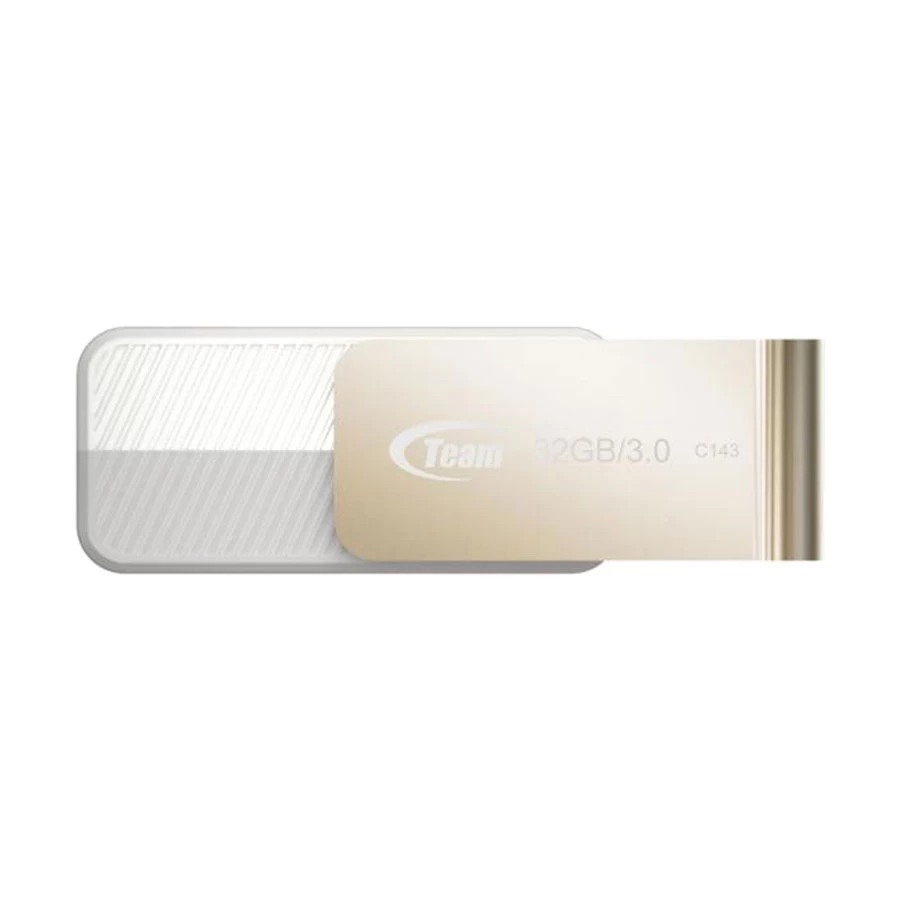 Team C143 32GB USB 3.2 White Pen Drive #TC143332GW01