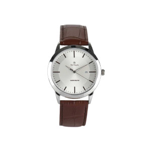 Analog Silver Dial Men's Watch