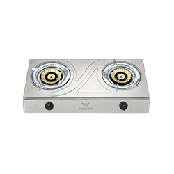 Walton Gas Stove Stainless Steel (WGS-DSB2)