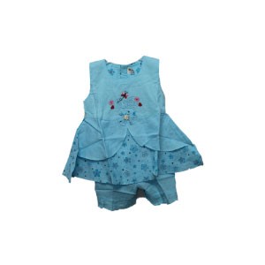 New Born Baby Girl Cotton Sleeveless Dresses