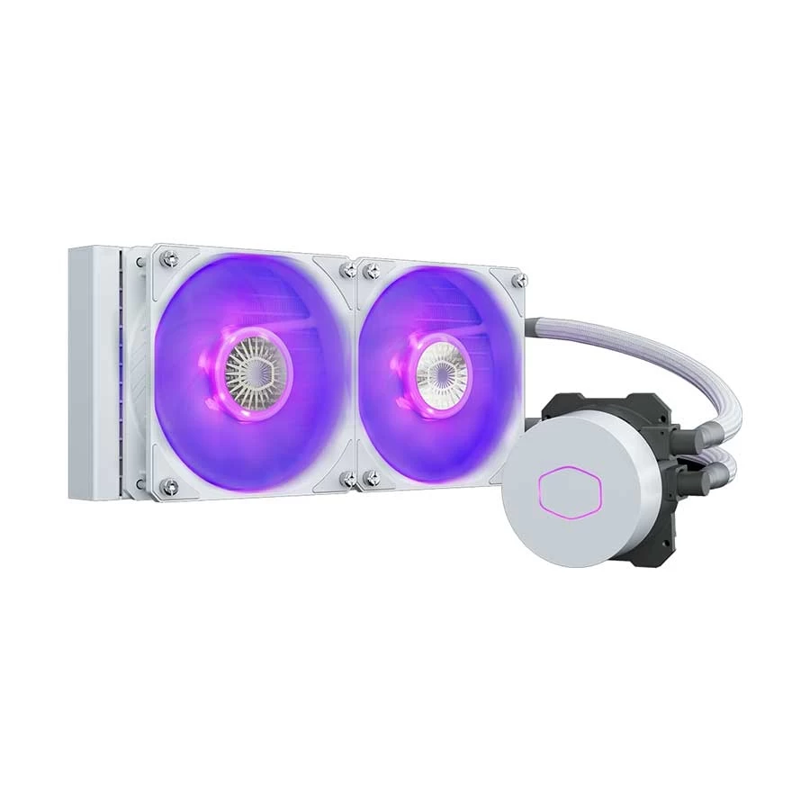 Cooler Master MasterLiquid ML240L V2 RGB White Edition Liquid CPU Cooler #MLW-D24M-A18PC-RW