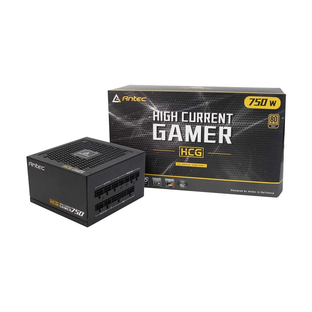 Antec High Current Gamer Gold Series HCG750 750W Full Modular Power Supply