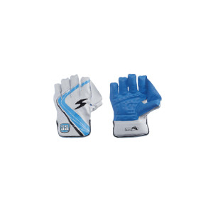 SS Academy Cricket Wicket Keeping Gloves Blue