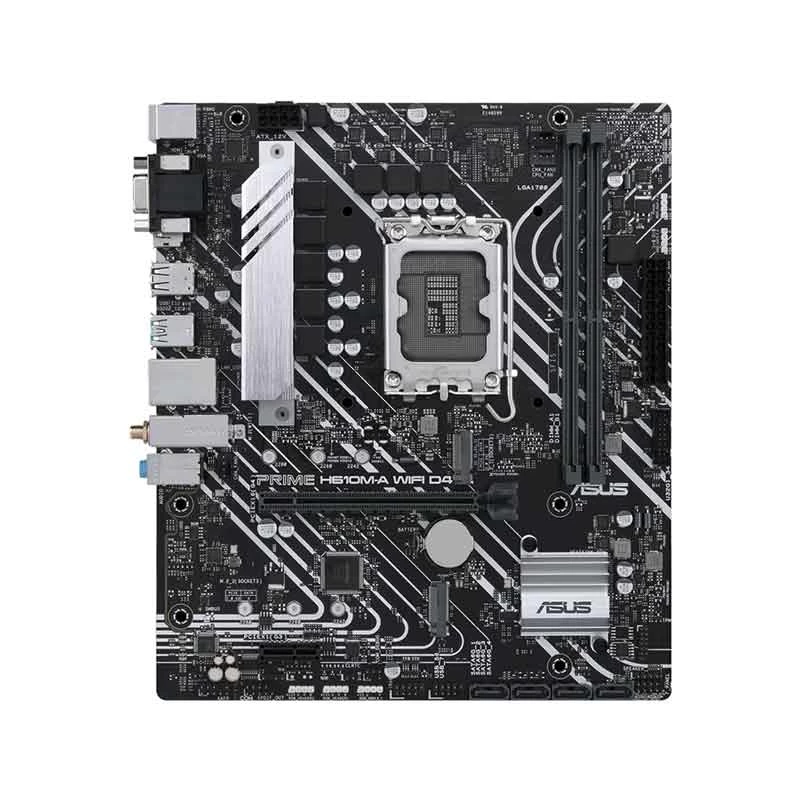 Asus PRIME H610M-A D4 (Wi-Fi 5) DDR4 12th Gen Intel LGA1700 Socket Motherboard