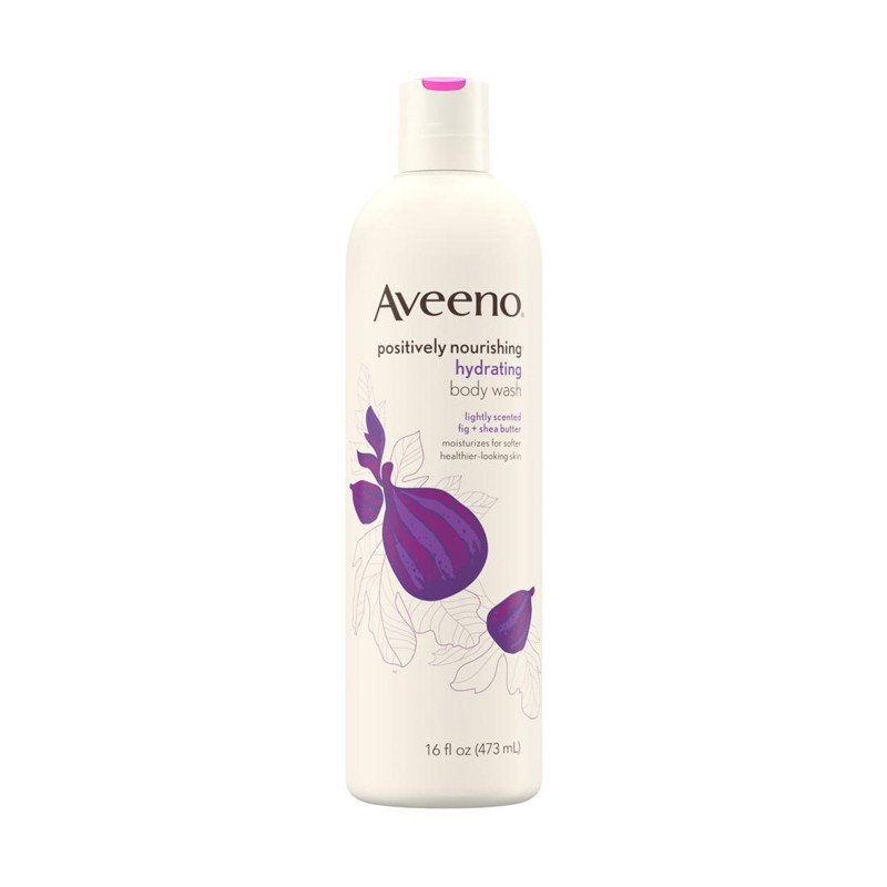 Aveeno Positively Nourishing Hydrating Body Wash (473ml)