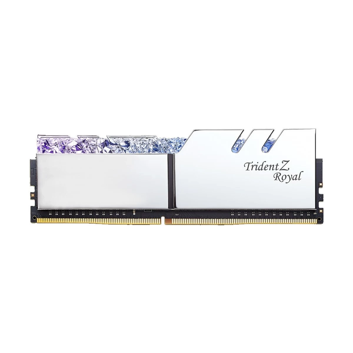G.Skill Trident Z Royal RGB 8GB DDR4 4266MHz Silver Heatsink Desktop RAM #F4-4266C19D-16GTRS