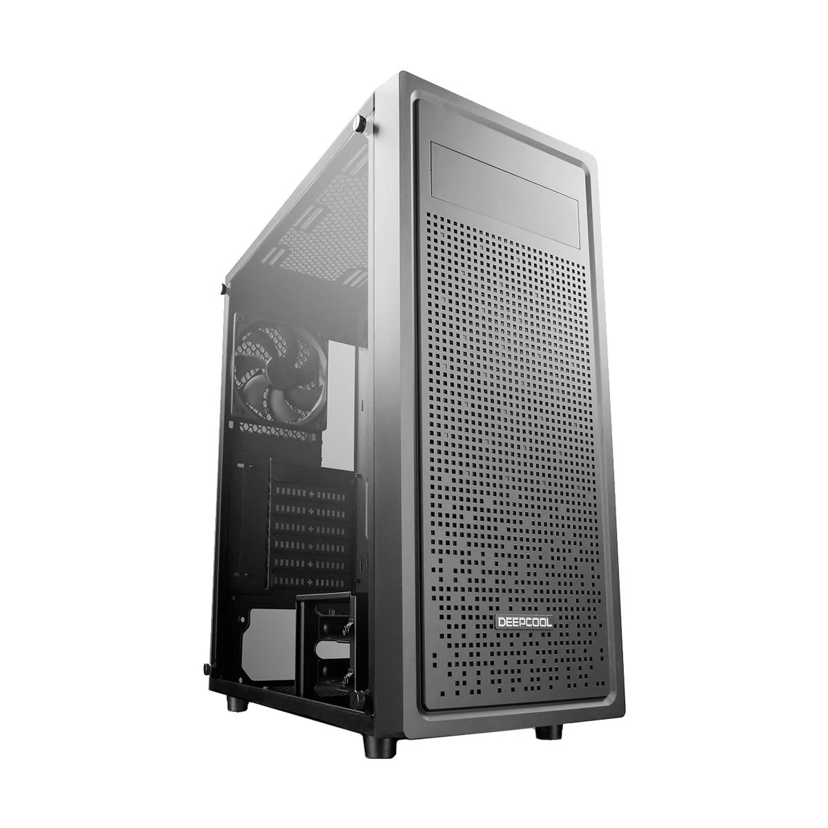 Deepcool E-SHIELD Mid Tower Black ATX Gaming Casing #DP-ATX-E-SHIELD